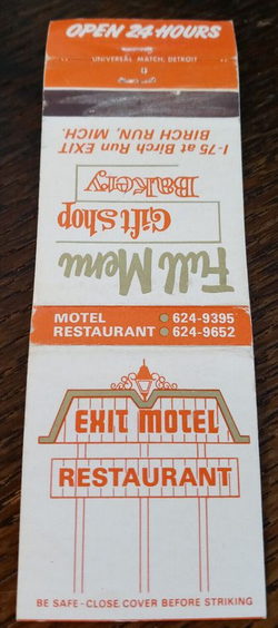 Exit Motel - Matchbook